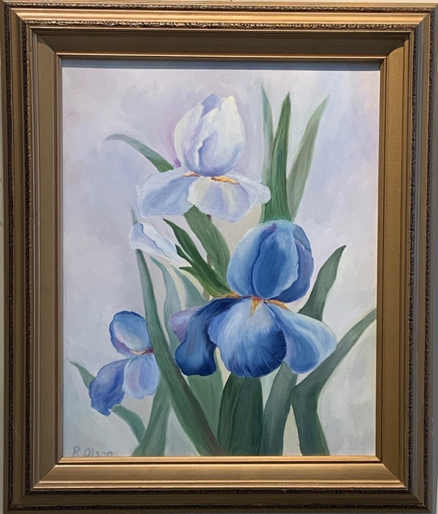 Blue Irises, Reagan Barnett, NFS