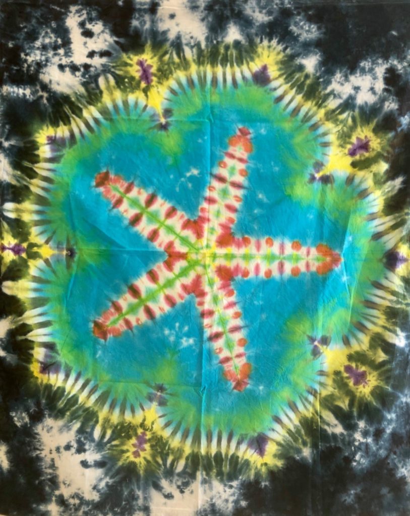 Starfish, Sherry Peckens, Cotton Tapestry, $50