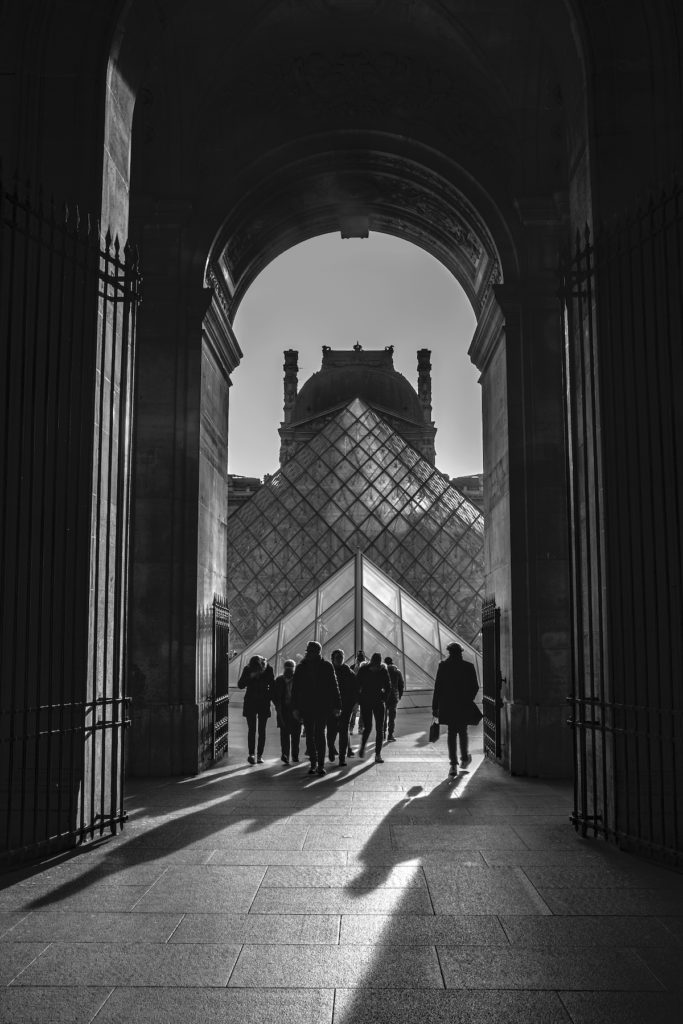 Introspection at the Louvre, Ben VanDerHeyden, 11th Grade, Bayside Academy, Photography, Photograph