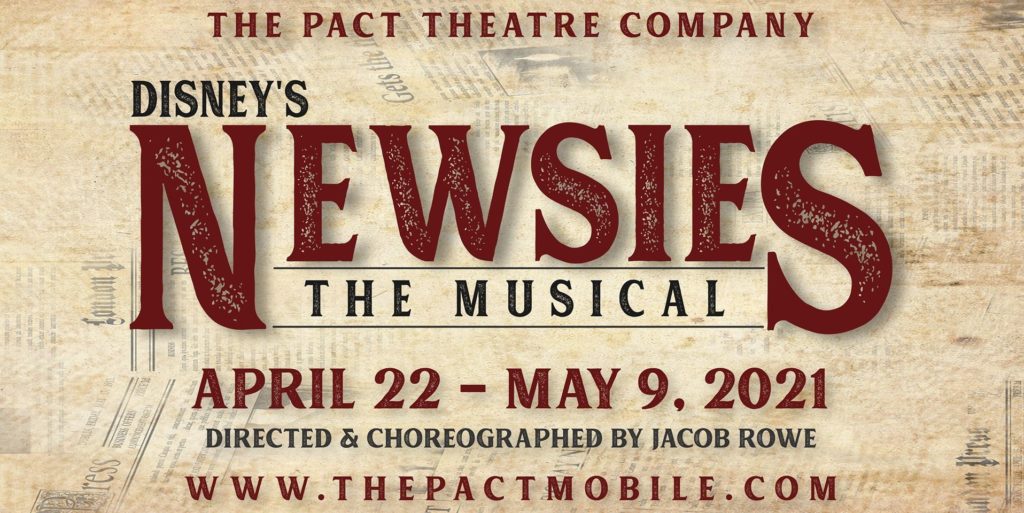 disney's newsies graphic