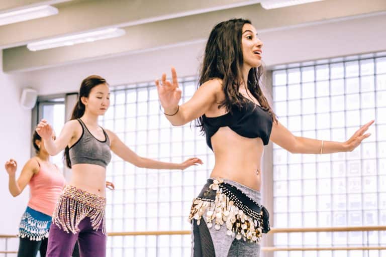 belly dancing class