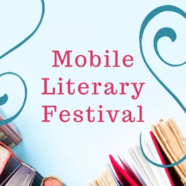 mobile literary festival graphic