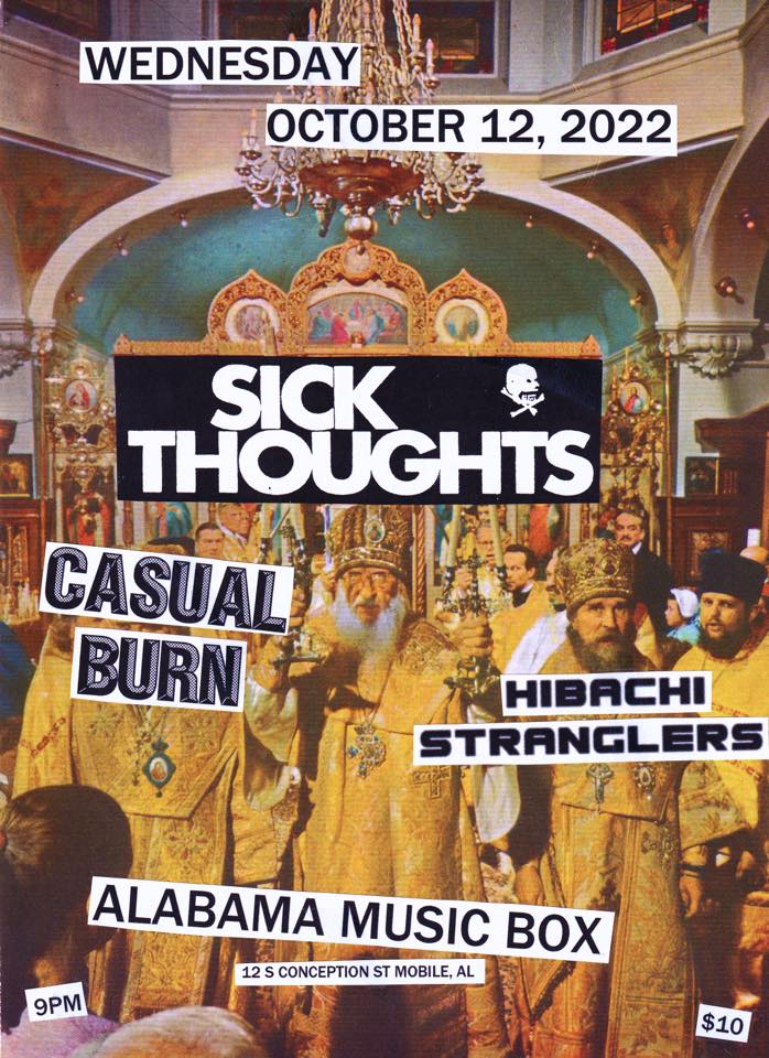 sick thoughts poster