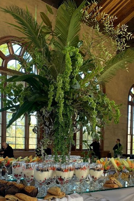 big bad brunch table set up