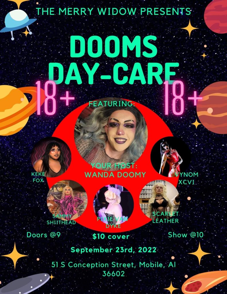 dooms day care graphic