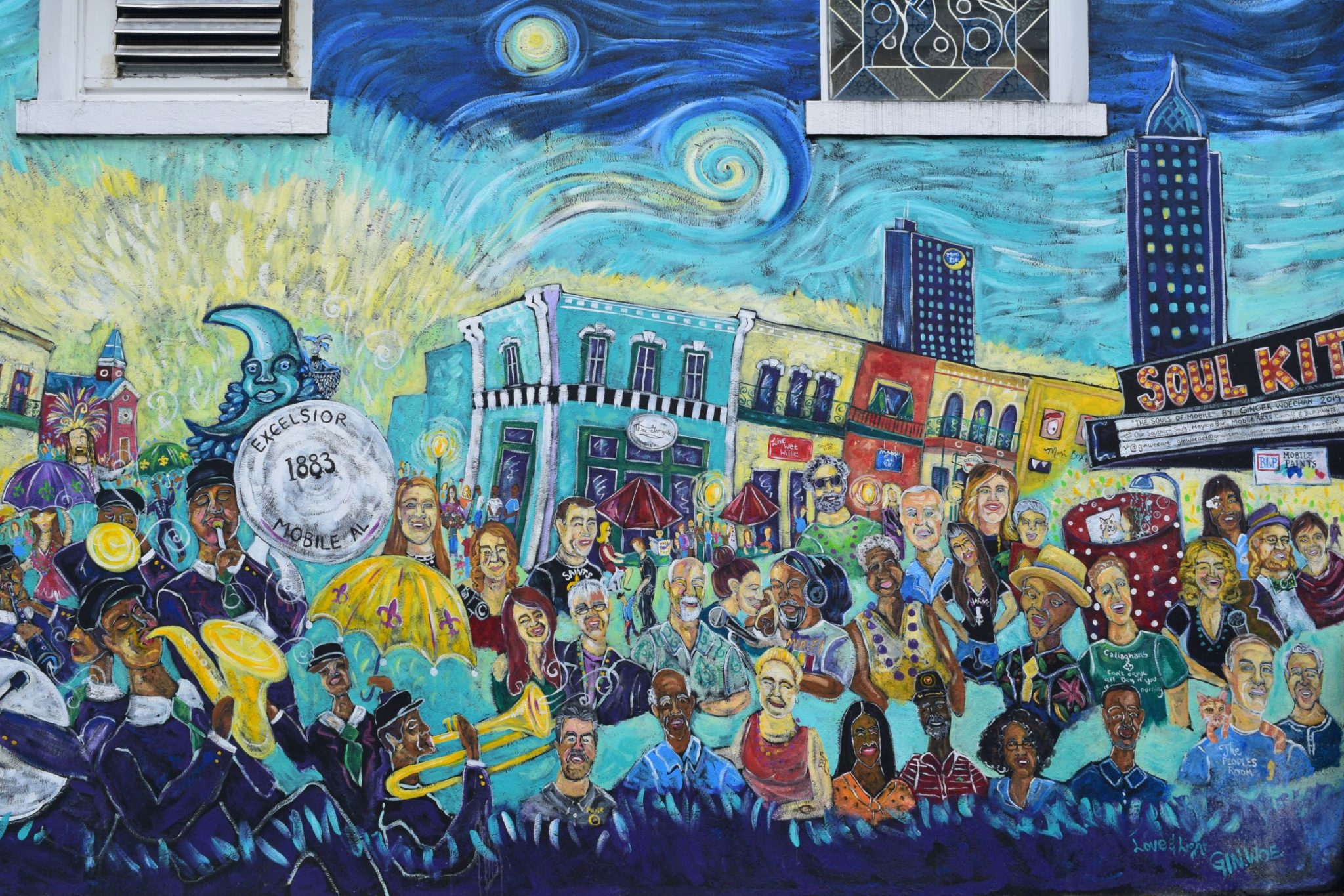 ‘Souls of Mobile’ Mural Mobile Arts Council