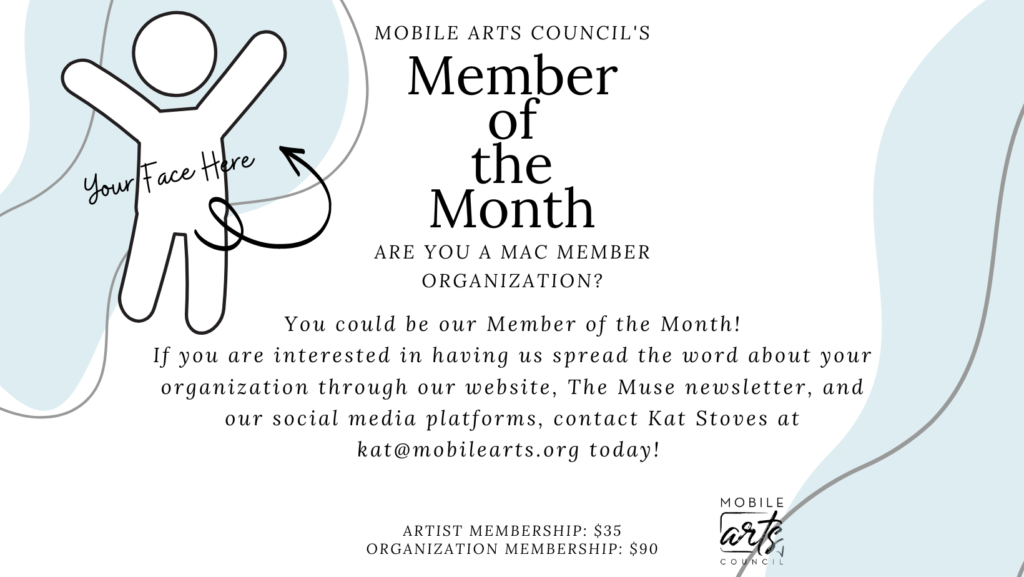 member of the month graphic