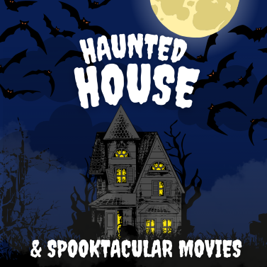 haunted house graphic