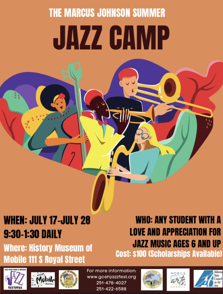 jazz camp poster