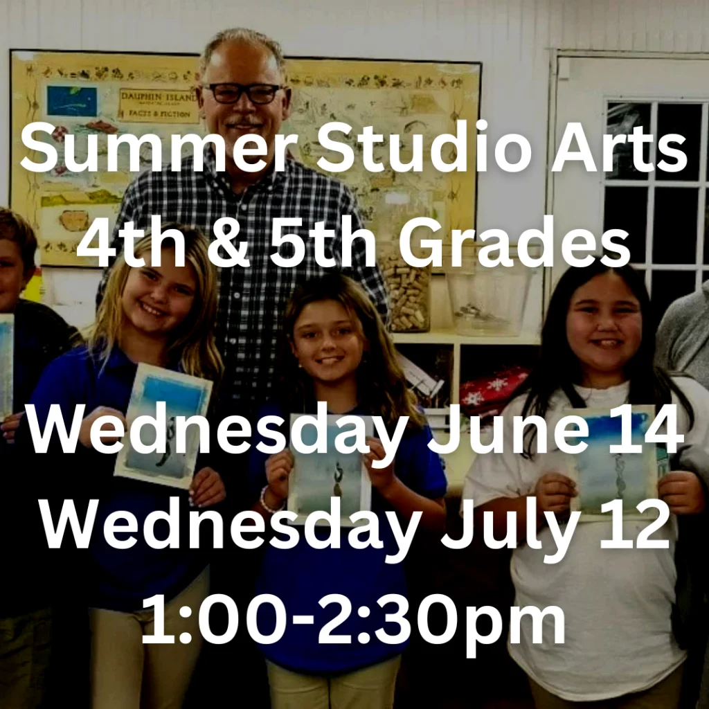 summer studio arts graphic