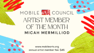 artist of the month graphic