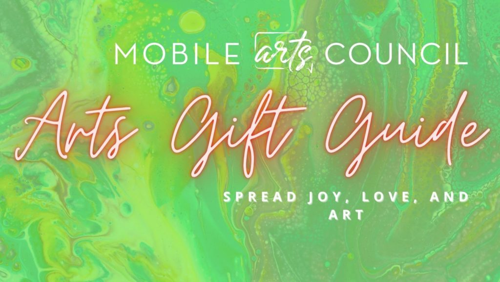 arts gift guide graphic