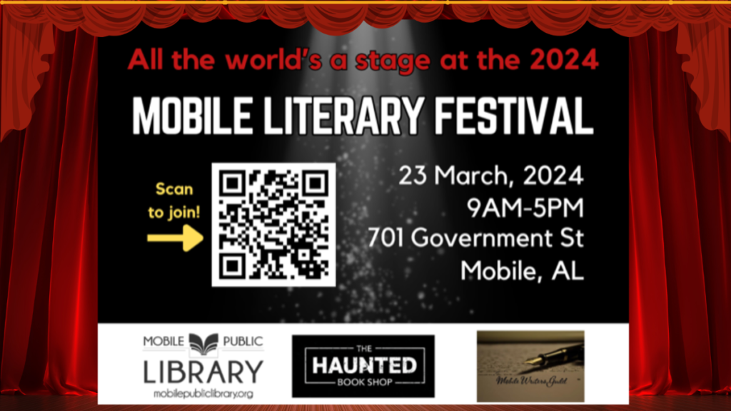 mobile literary festival graphic