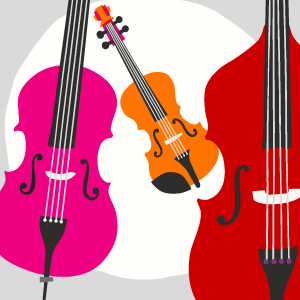 violin clip art