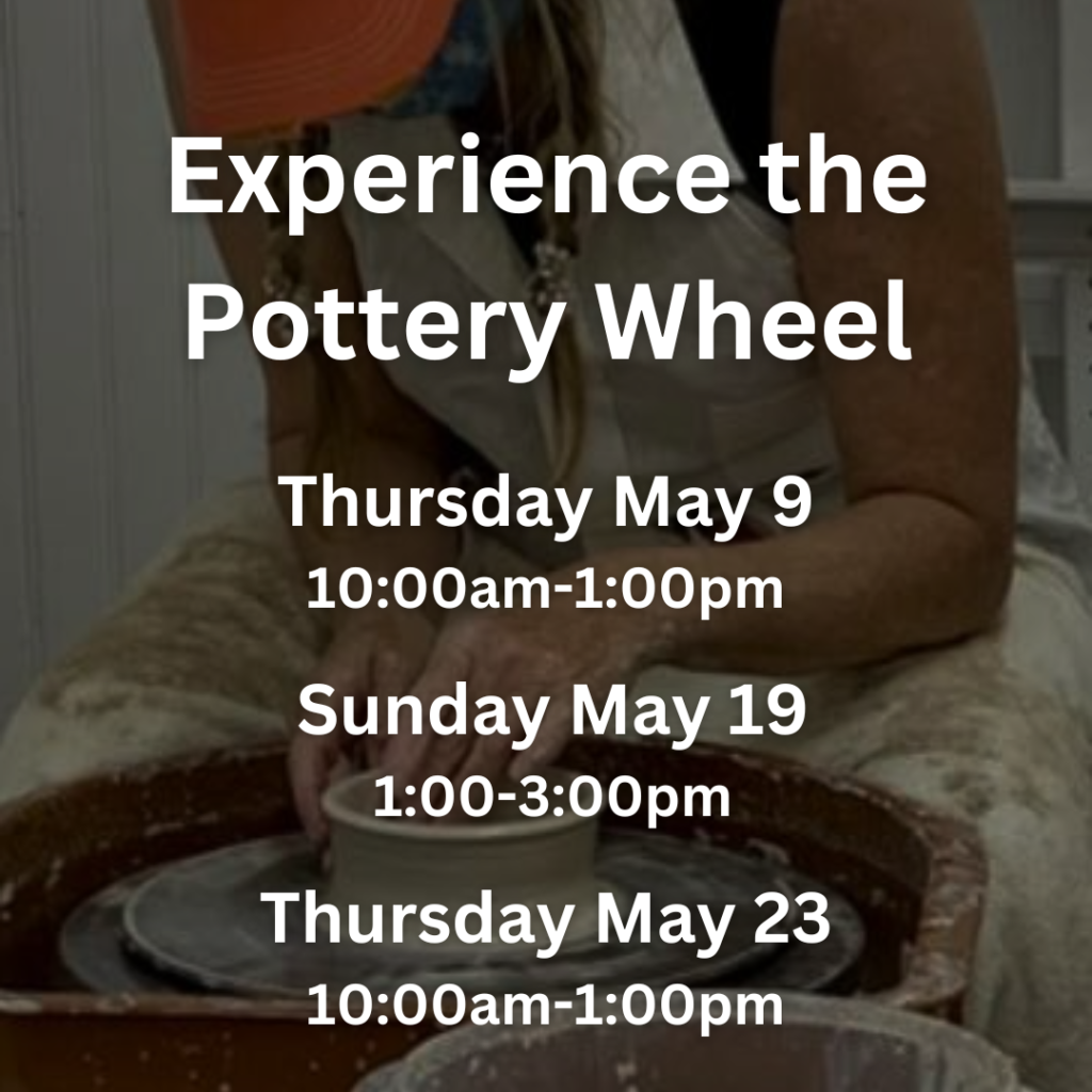 experience the pottery wheel graphic