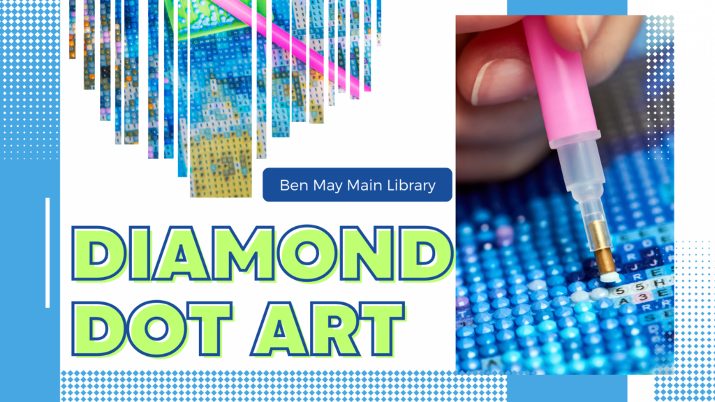 diamond dot art graphic