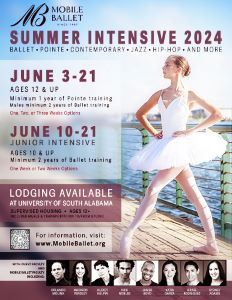 Summer Intensive 2024 graphic