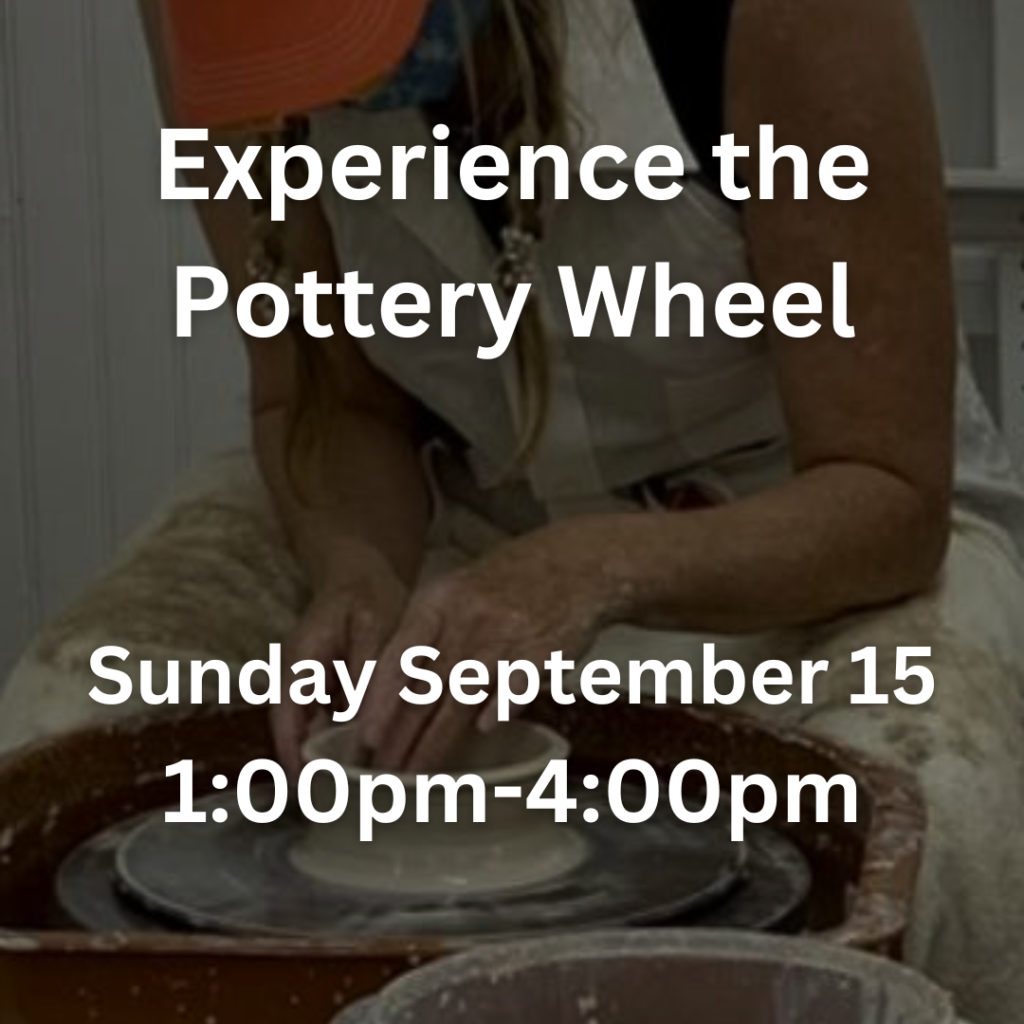 graphic for pottery wheel class