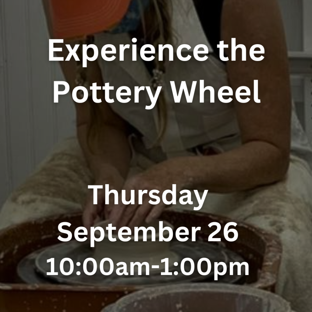 graphic for pottery wheel class