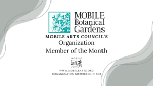 Graphic for organization member of the month