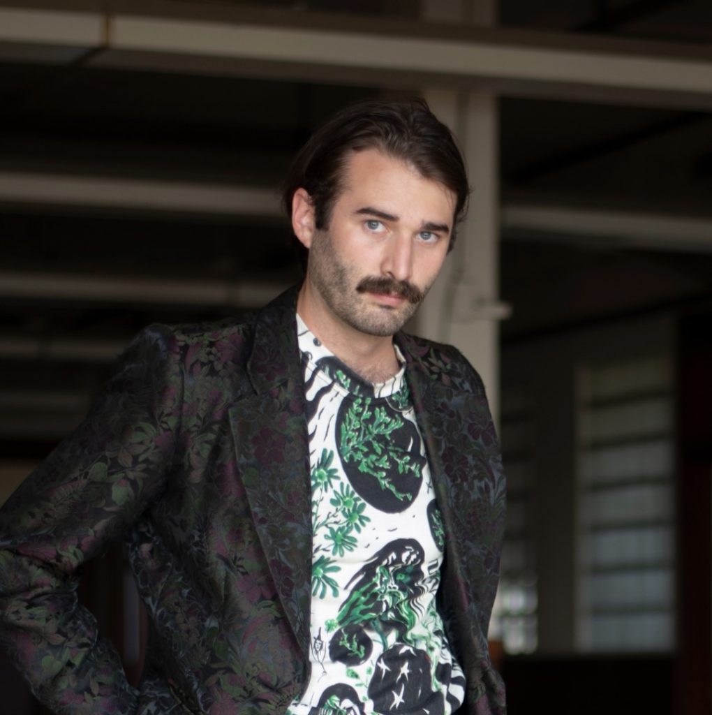 Curator Micah Mermilliod