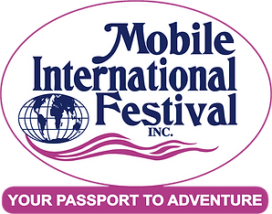 Mobile International Festival Inc. Your Passport To Adventure Logo