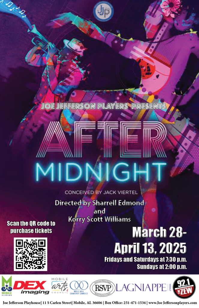 Joe Jefferson Playhouse Presents After Midnight CONCEIVED BY JACK VIERTEL Directed by Sharrell Edmond and Korry Scott Williams