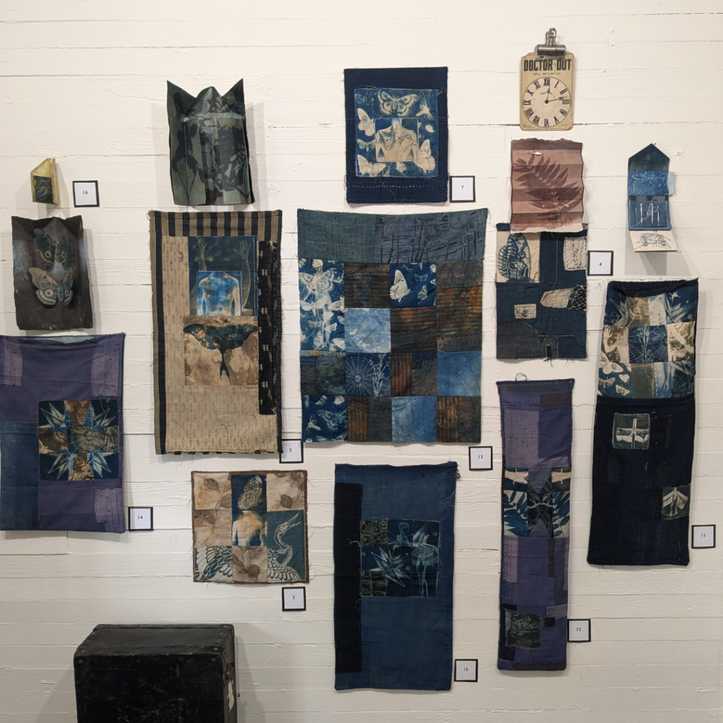 Douglas Baulos textile art exhibition in Mobile Medical Museum