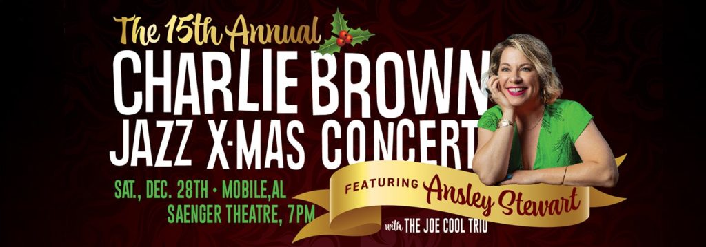 12th Annual Charlie Brown Jazz Christmas Concert featuring Ansley Stewart with the Joe Cool Trio