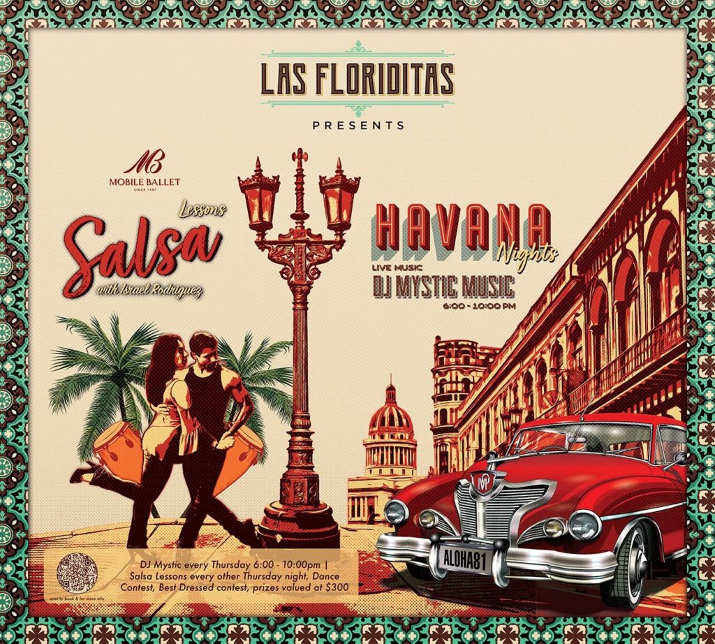 Las Floriditas Salsa Lessons with Israel Rodriguez