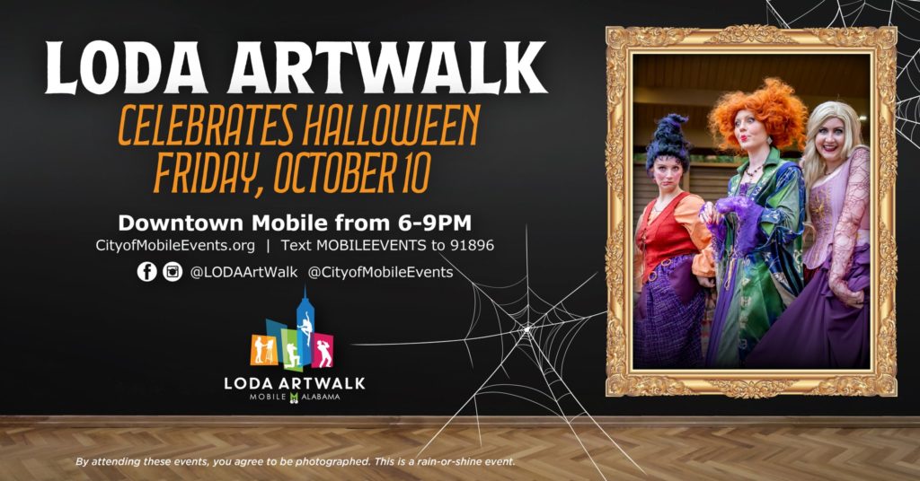 LoDA ArtWalk celebrates Halloween