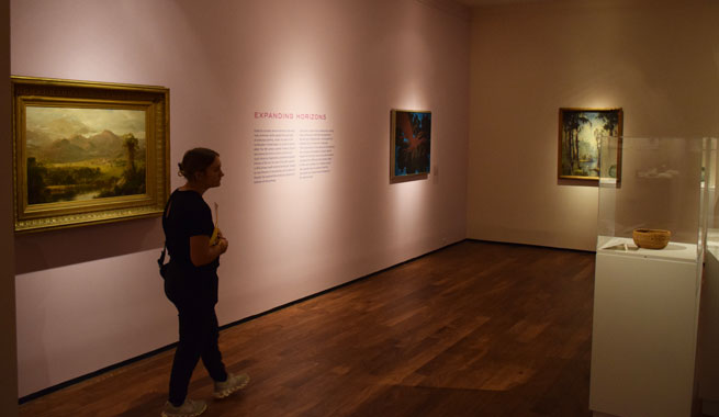 Guest roaming exhibition at Mobile Museum of Art