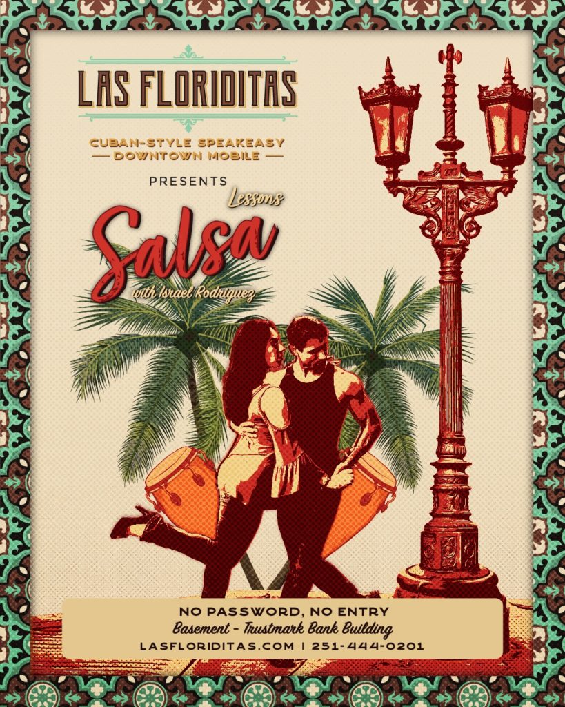 Las Floriditas Salsa Lessons Flyer