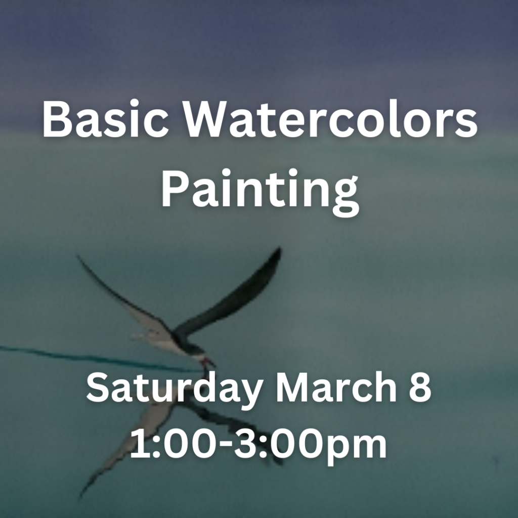 Basic Watercolors Painting flyer