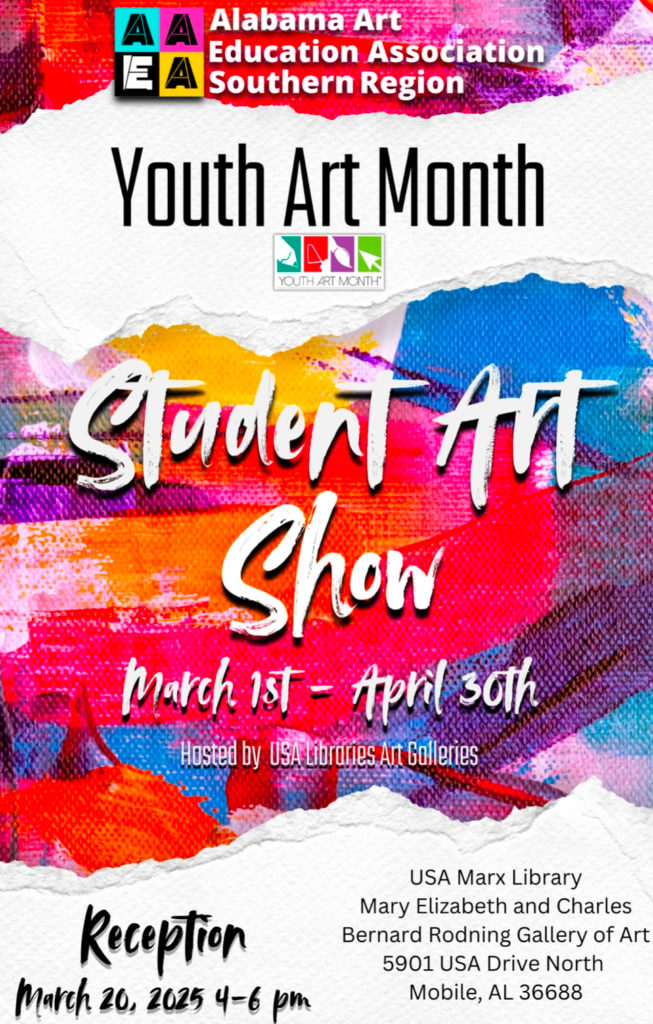 Youth Art Month Flyer