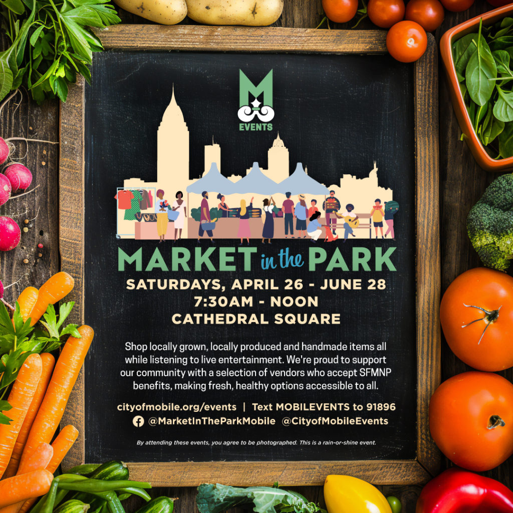 Market in the Park flyer