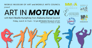 Art in Motion Professional Development flyer