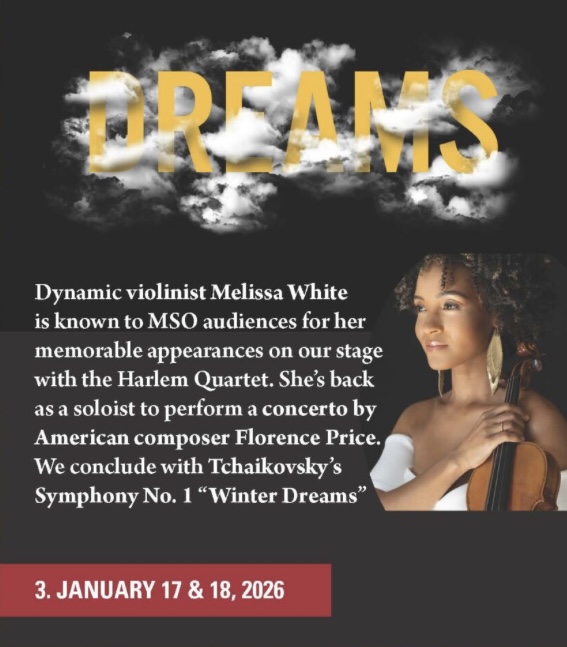 Mobile Symphony Orchestra Dreams flyer
