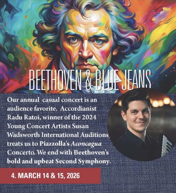 Mobile Symphony Orchestra, Beethoven & Blue Jeans