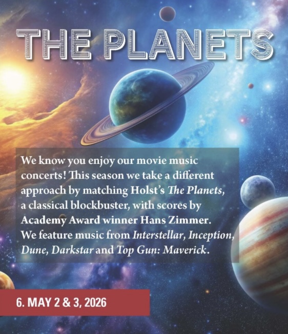Mobile Symphony Orchestra, The Planets flyer