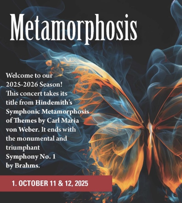 Mobile Symphony Orchestra Metamorphosis flyer