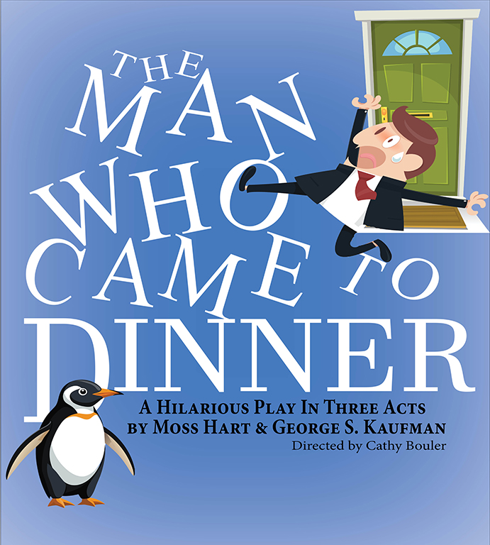 The Man Who Came to Dinner flyer