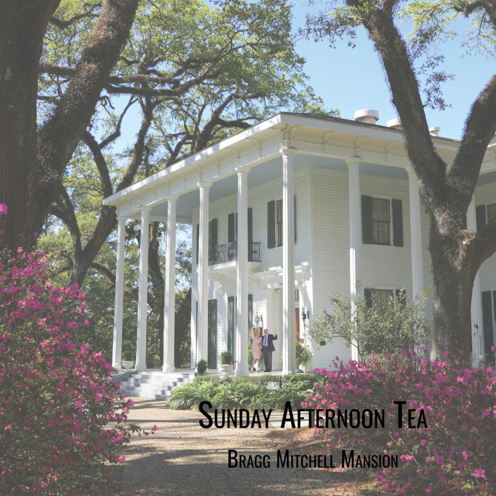 Sunday afternoon tea Bragg Mitchell Mansion