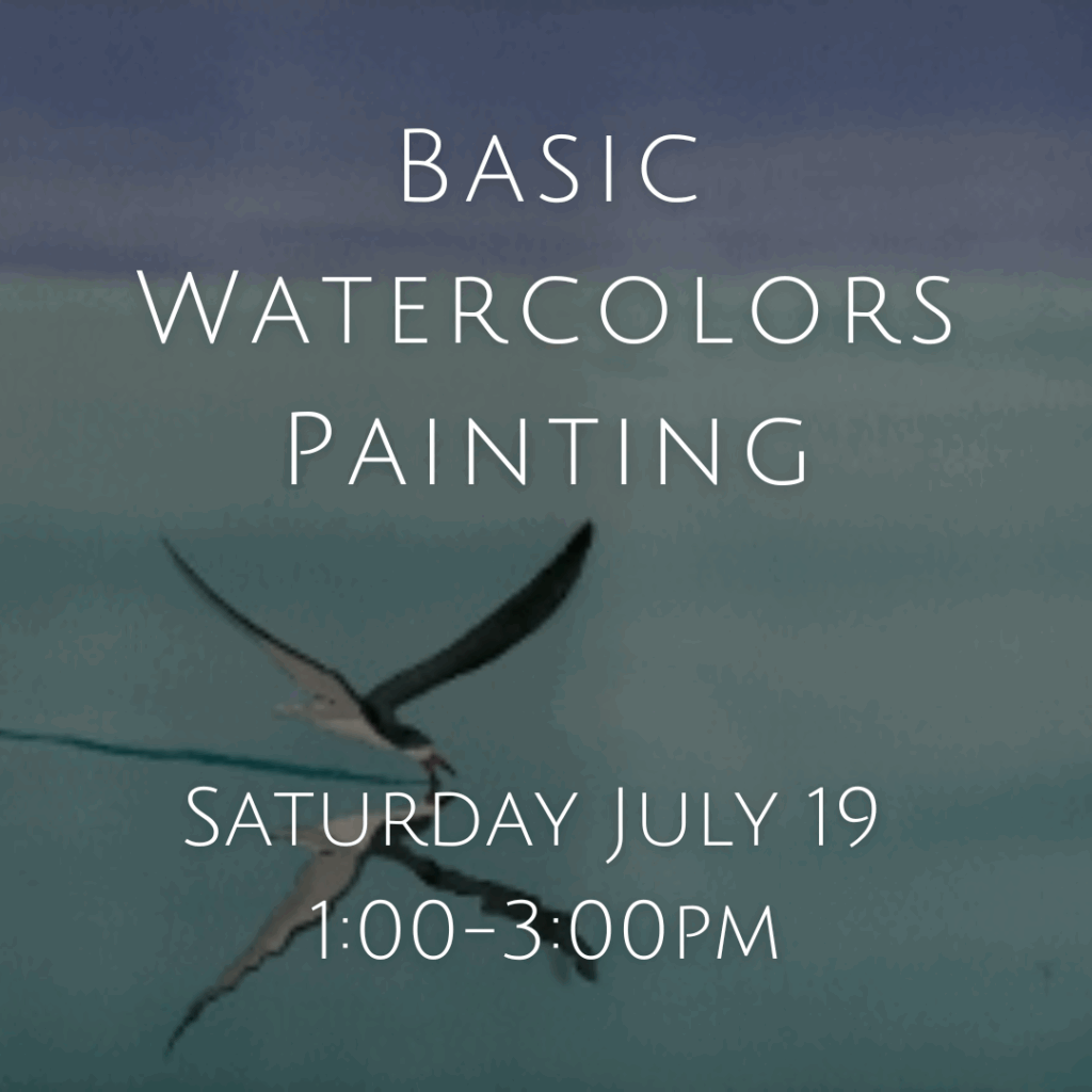 Basic Watercolors Painting flyer