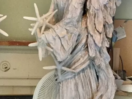 Mixed media sculpture