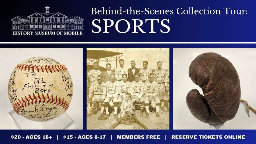 Behind-the-Scenes Collection Tour Sports flyer