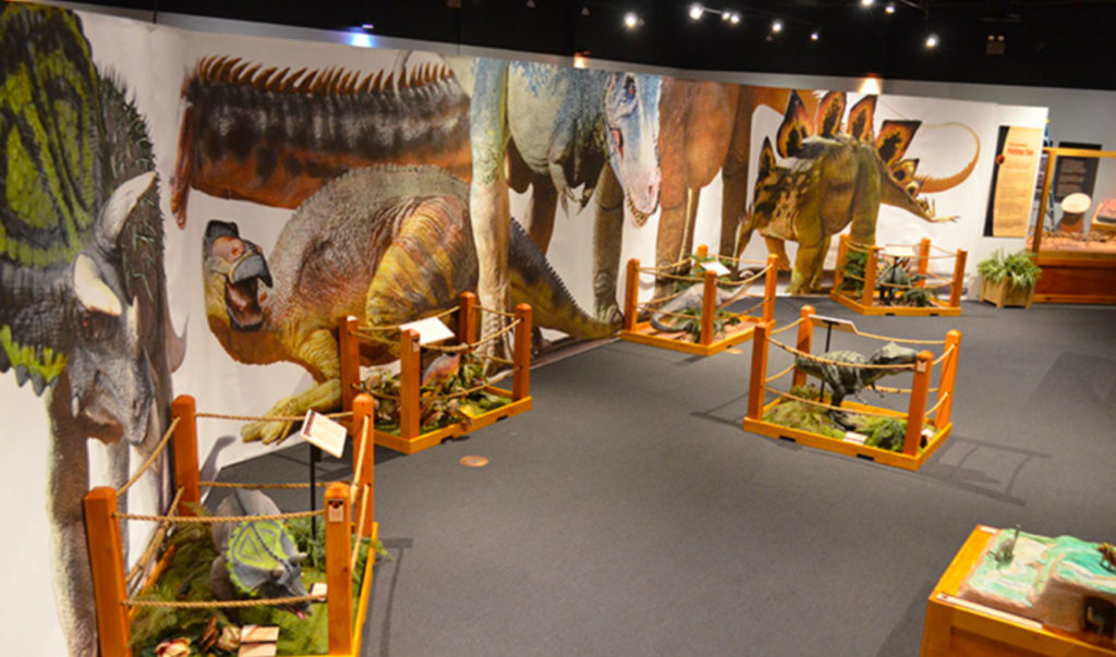 Tiny Titans exhibit at the exploreum science center