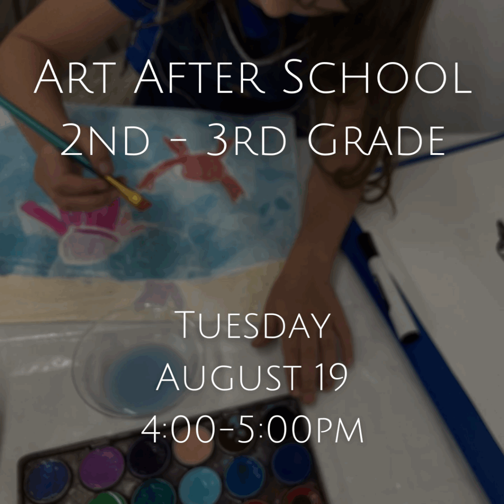 Art After School 2nd-3rd grade