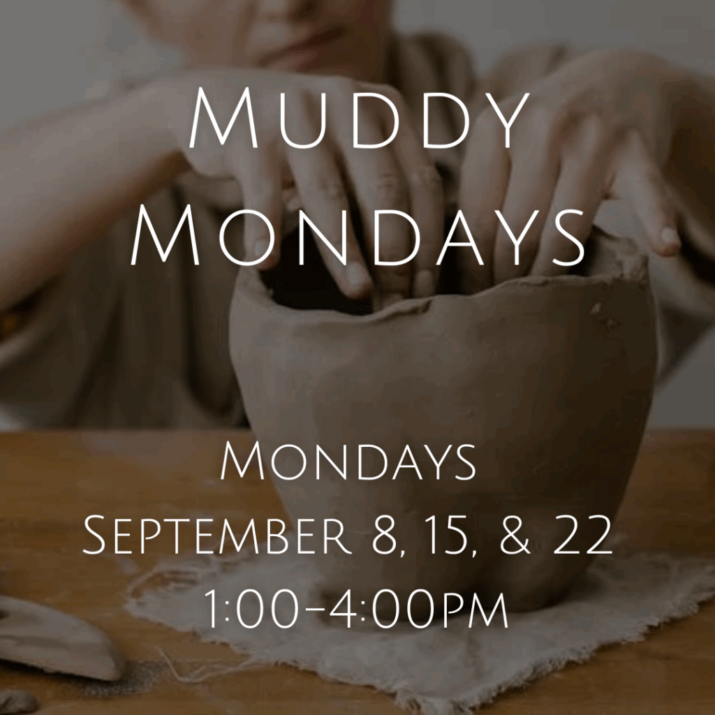 Muddy Mondays Pottery Graphic