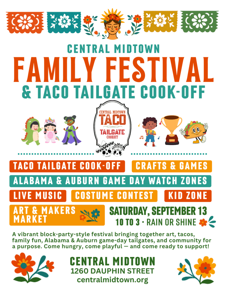 Central Midtown Family Festival & Taco Tailgate cook-off